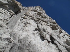 Looking up at the start