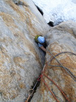 Slaving on the first pitch of Central Pillar of Frenzy