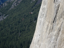 We got to watch a rescue on El Cap: truly amazing skills to pull this off