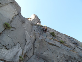 Me on the last pitch (full 60 meters). A 5.7 move higher stymied me for a while...