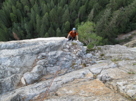 Top of the 3rd pitch, which was actually a blast lower down