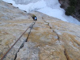 Central Pillar of Frenzy in Yosemite, one of my favorite rock climbs