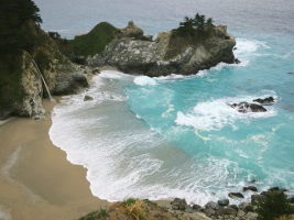 McWay falls on the California Coast, from a trip to Big Sur