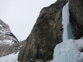 The Fang and The Fist, a climb I've done many times, Canadian Rockies