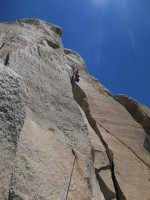 Climbing Torre Principal at The Frey