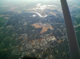 Sacramento. Right in the middle is Sacramento Executive airport, which was my first cross-country solo!