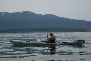 Our guide, Paul (it was too much of a hassle to organize the kayaking on our own, and he was great!)