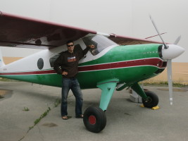 One of the first Talkeetna Air Taxi planes, in the museum