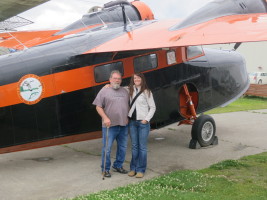 Melissa and her uncle Randy that drove us to Talkeetna!