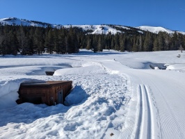 So much snow in the Euer valley, at the end of April!