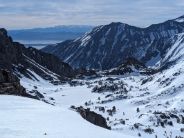 Burro lake in winter