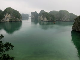 Beautiful solitude in Ha Long Bay...
