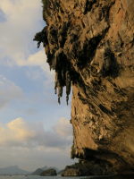 Amazing stalactites all over
