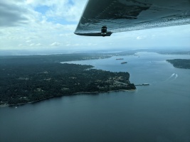 Departing Boeing Field, Seattle