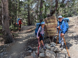 Virginia Lakes to Green Creek backpacking - first time!