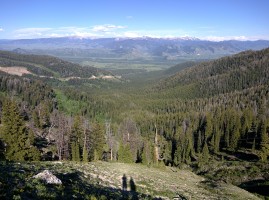 Hiking around Teton Pass