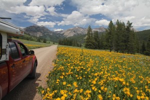 Gorgeous road into Granite Creek!