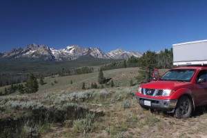 Our favorite campsite near Stanley