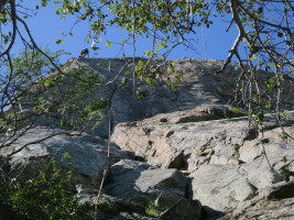 Some 5.10a that was pretty scary