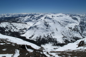 View from the Roundtop/Sisters col
