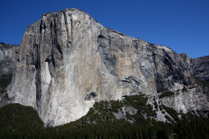 Closer view of El Cap: a lot bigger than it looks in pictures!