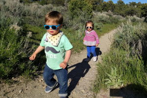 Little hikers!