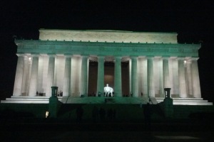 Lincoln memorial (crappy cell phone shot)
