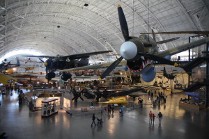 Bigger part of the Air & Space museum by Dulles airport