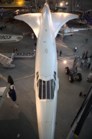 Concorde! I had a little plastic version as a kid - it was really neat to see in person :)