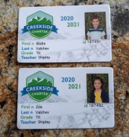 First school ID cards