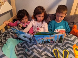 Cousin reading time