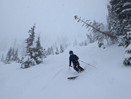 Powder day at Alpine!