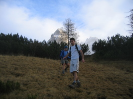 gave up, let's hike the ridge the other way instead.