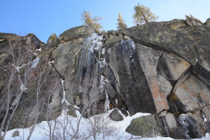 Thin ice and fat rock