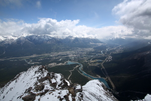 The town of Canmore