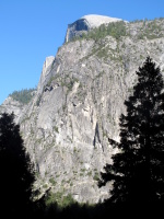 Half Dome, with the Zig zags and visor visible perfectly from this angle