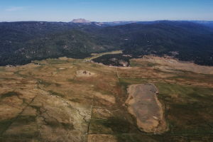 The beautiful Sierra Valley with Sierra Buttes in the background.