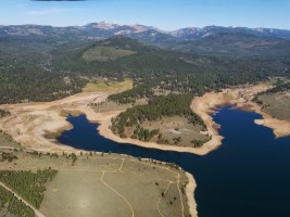 Prosser Lake on the way back