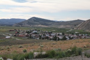 The town of Stanley, ID