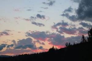 Sunset in Canada!