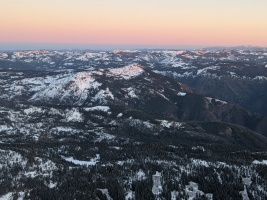 Gorgeous sunset on the flight home