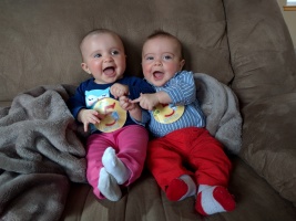 The twins are 5 months old!