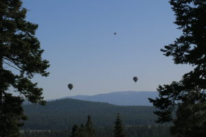 Waking up to see balloons over Prosser