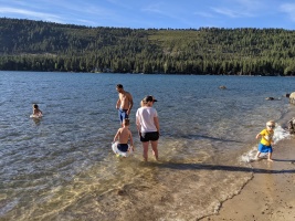 Lots of Donner lake beach days