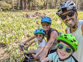 Father's day ride in Tahoe Donner