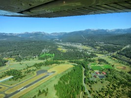 Truckee from the air