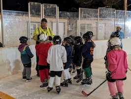 Hockey clinic