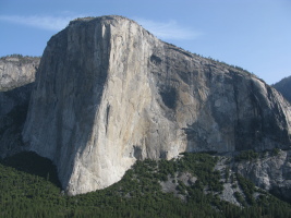El Capitan is directly across from us