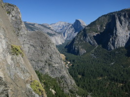 View from the top of the East Buttress