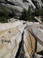 Looking down our third pitch